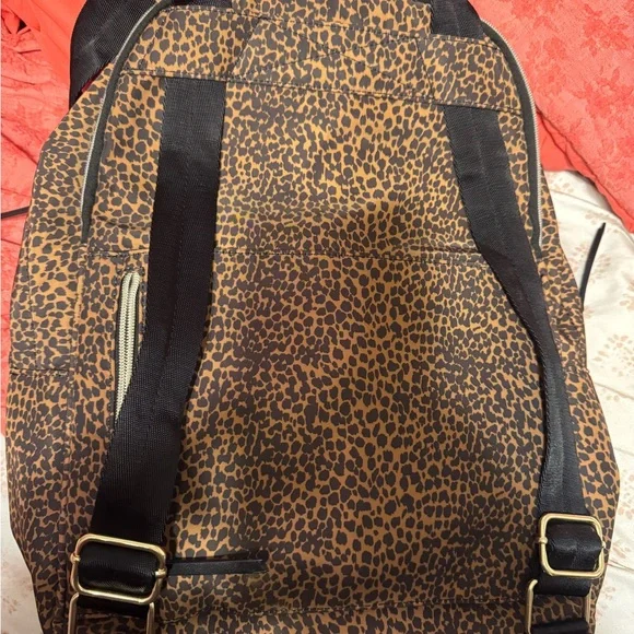 Leopard Print Backpack - Picture 2 of 2